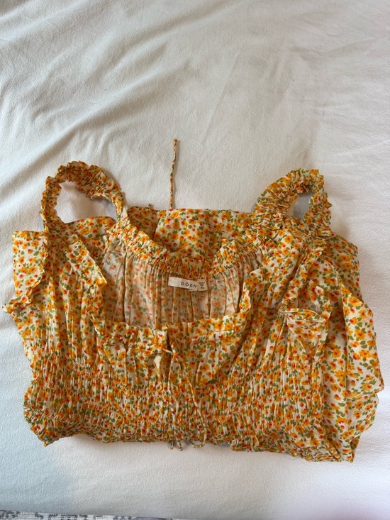 Doen Dresses & Skirts - Doen Emmaretta Clementine Daisy Fiel Dress